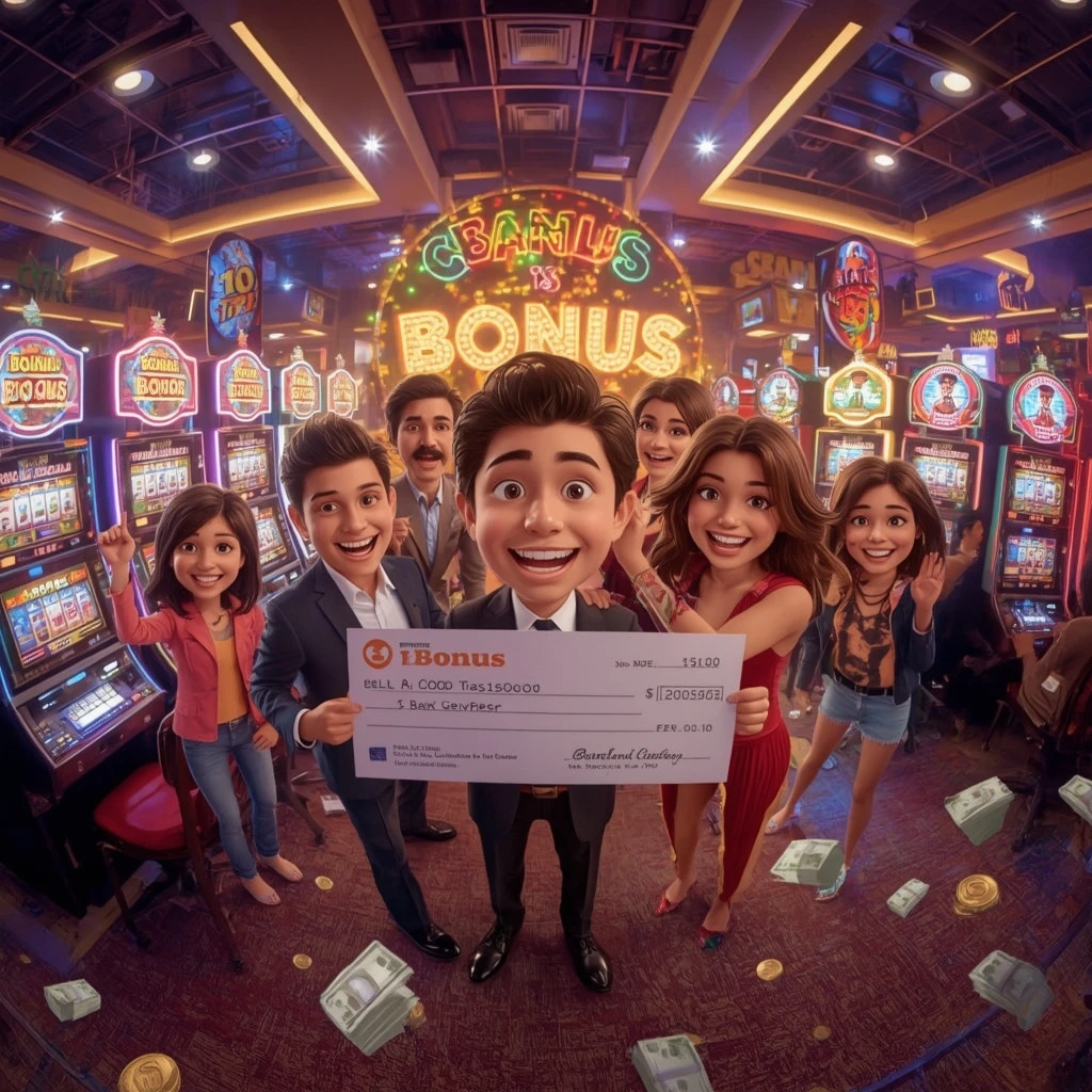 bonus nelle mani di un uomo al SUPERBAHIS CASINO